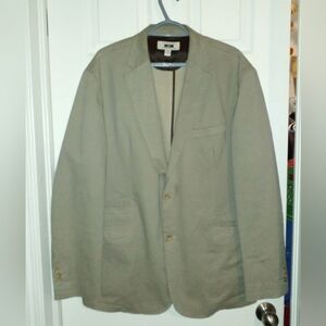 Joseph Abboud Khaki Military Jacket